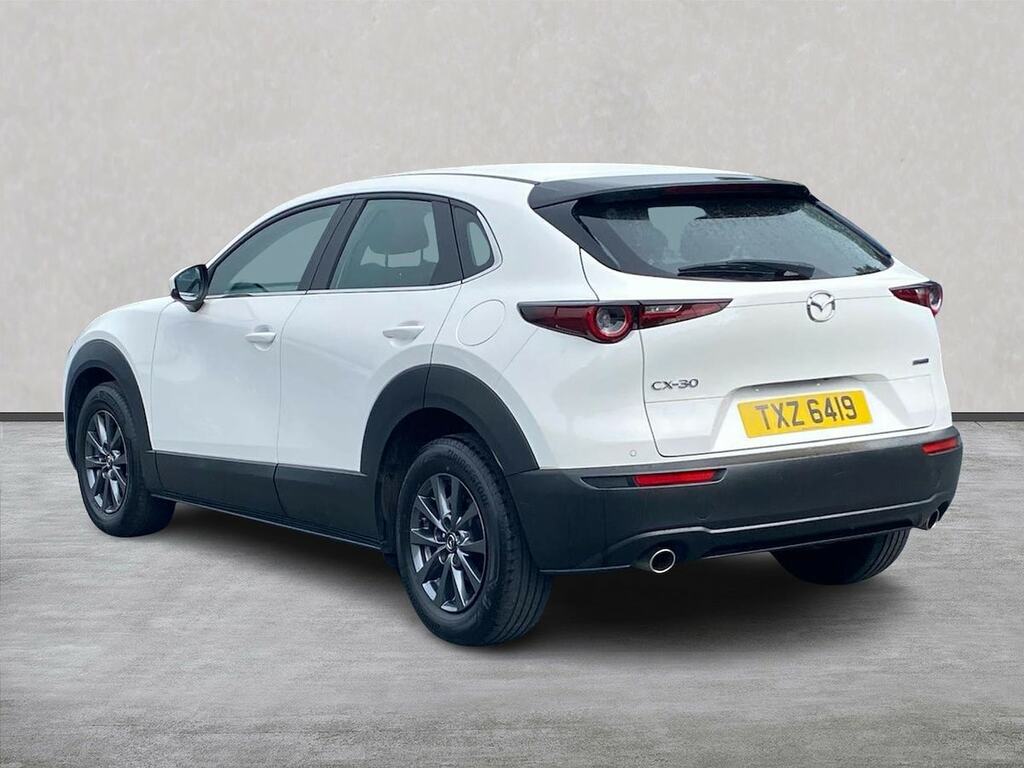 Mazda CX-30 Cx-30 2.0 E-skyactiv G Mhev Prime-line Hatchba TXZ6419 White #2