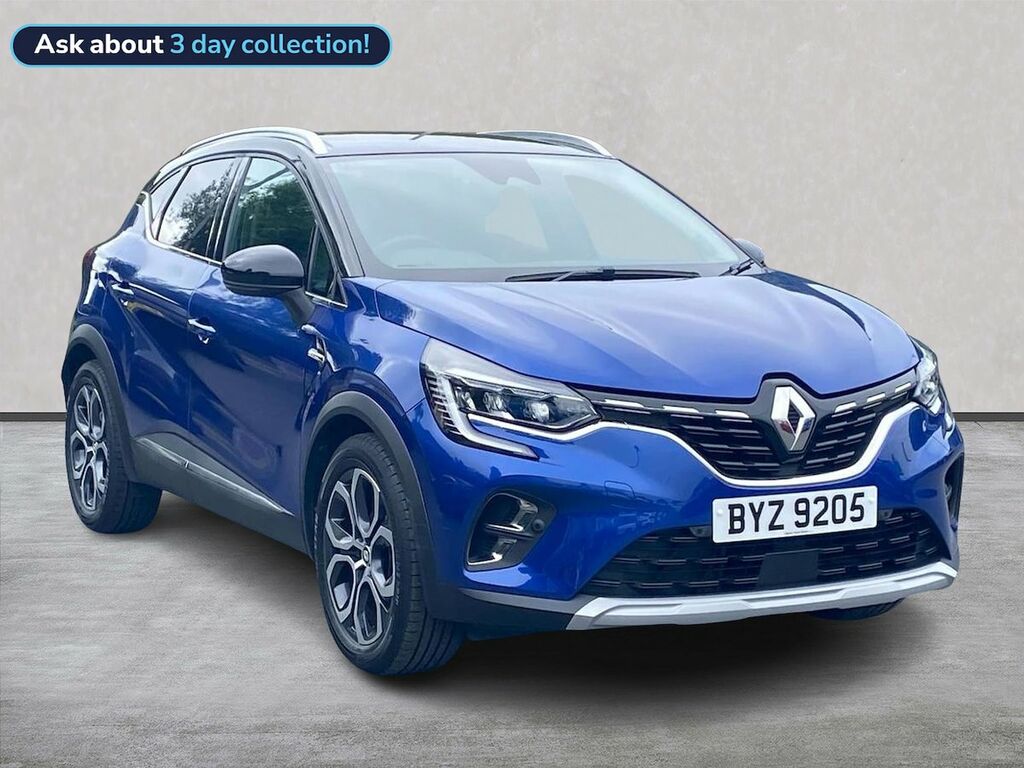 Renault Captur Captur 1.6 E-tech Full Hybrid 145 Techno BYZ9205 Blue