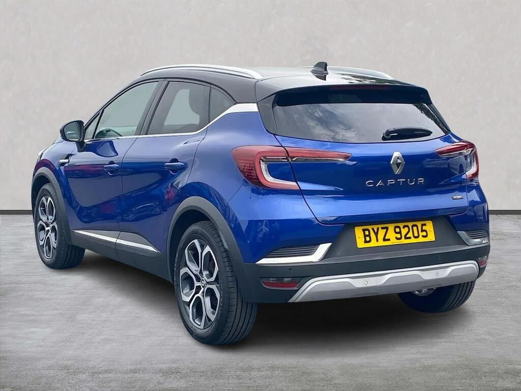 Renault Captur Captur 1.6 E-tech Full Hybrid 145 Techno BYZ9205 Blue #2