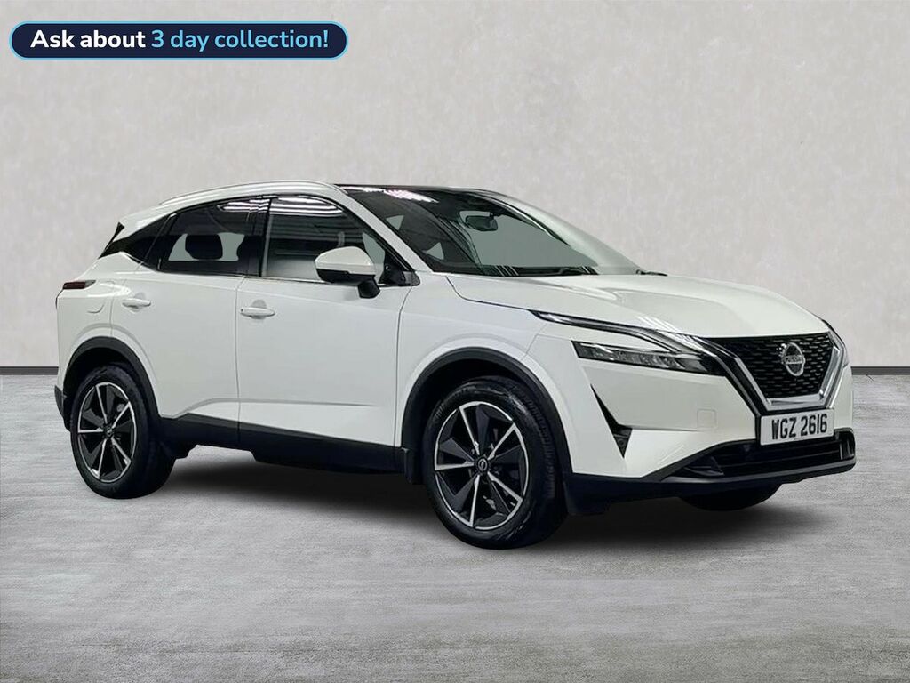 Nissan Qashqai 1.3 Dig-t Mhev Tekna Suv Hybrid White