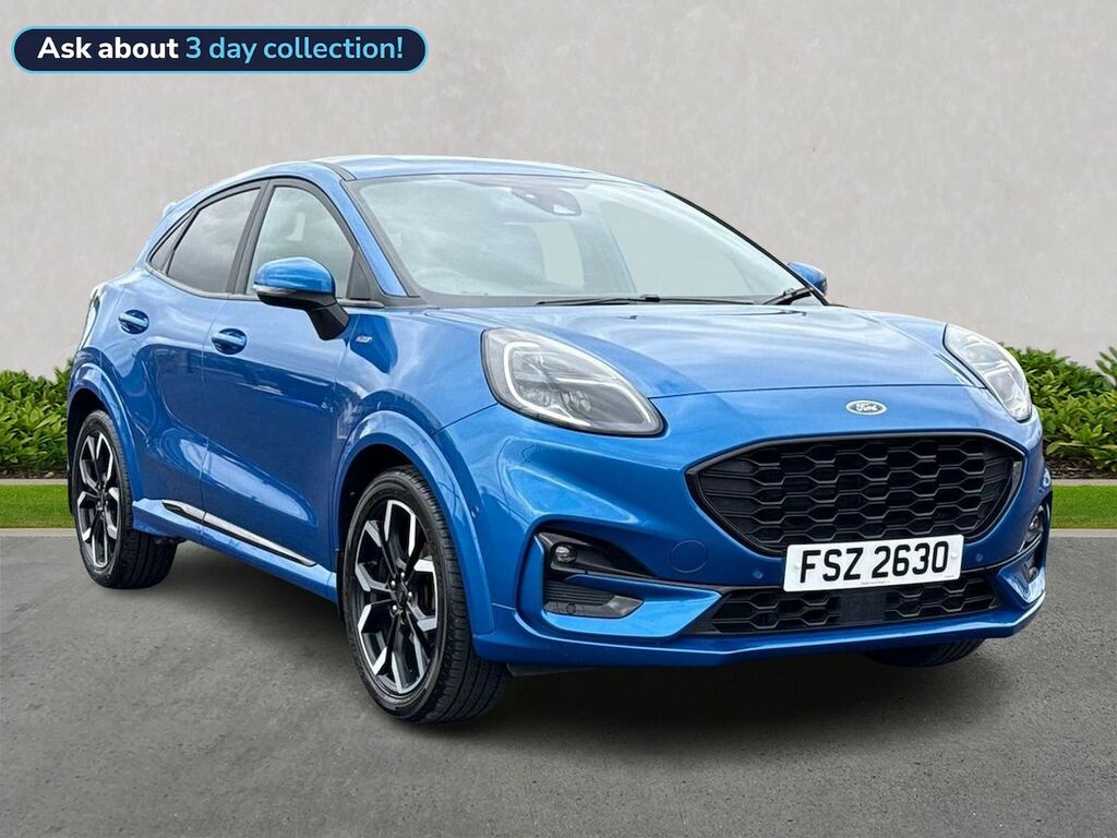 Ford Puma 1.0T Ecoboost Mhev St-line X First Edition Suv Blue