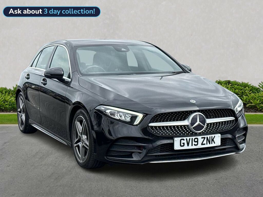 Mercedes-Benz A Class 1.3 A180 Amg Line Hatchback 7G-dct Euro Black
