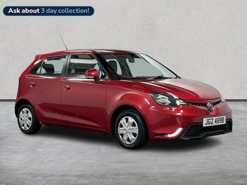 MG MG3 1.5 Vti-tech 3Form Hatchback Eur Red