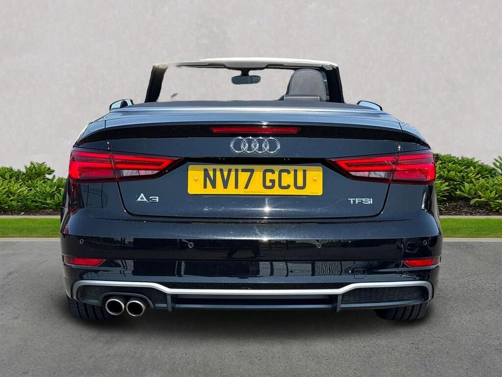 Audi A3 1.4 Tfsi Cod S Line Convertible S Troni NV17GCU Black #4