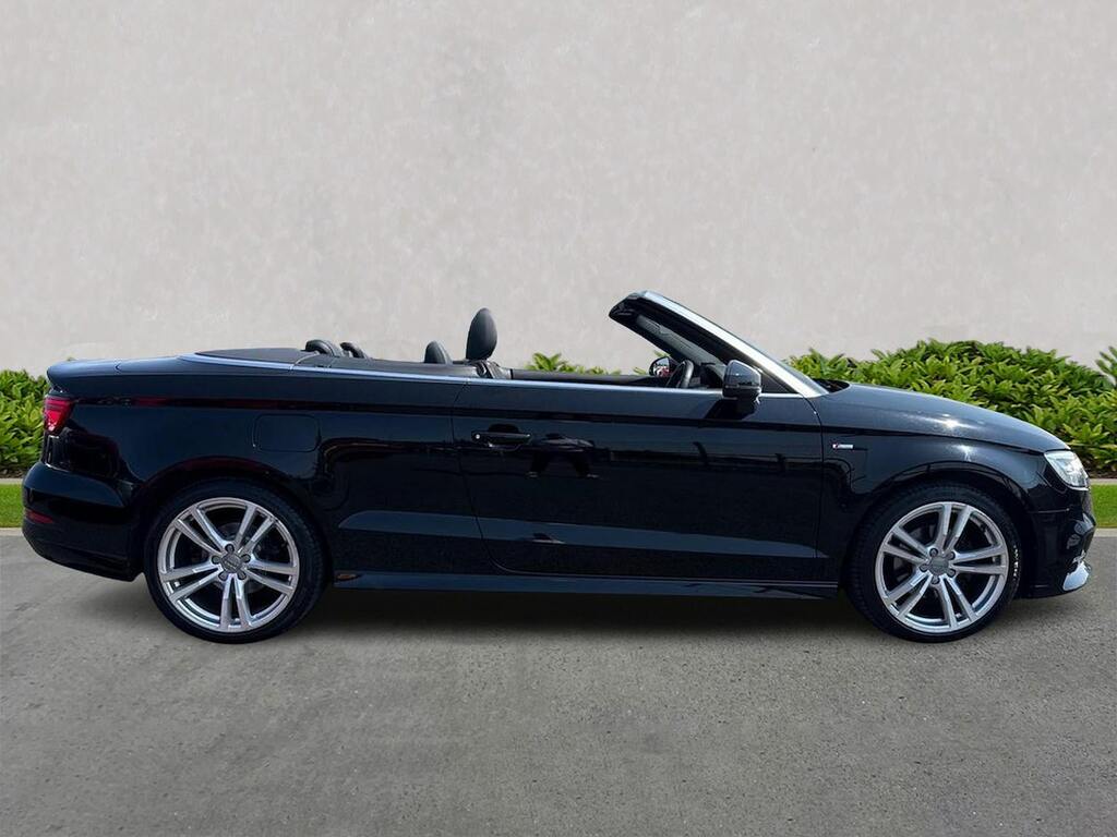Audi A3 1.4 Tfsi Cod S Line Convertible S Troni NV17GCU Black #3