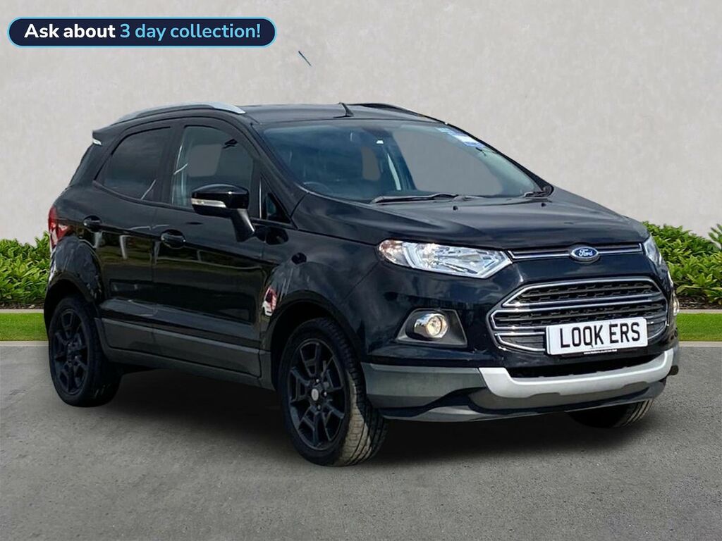Ford Ecosport 1.5 Tdci Titanium Suv 2Wd Euro 6 Black