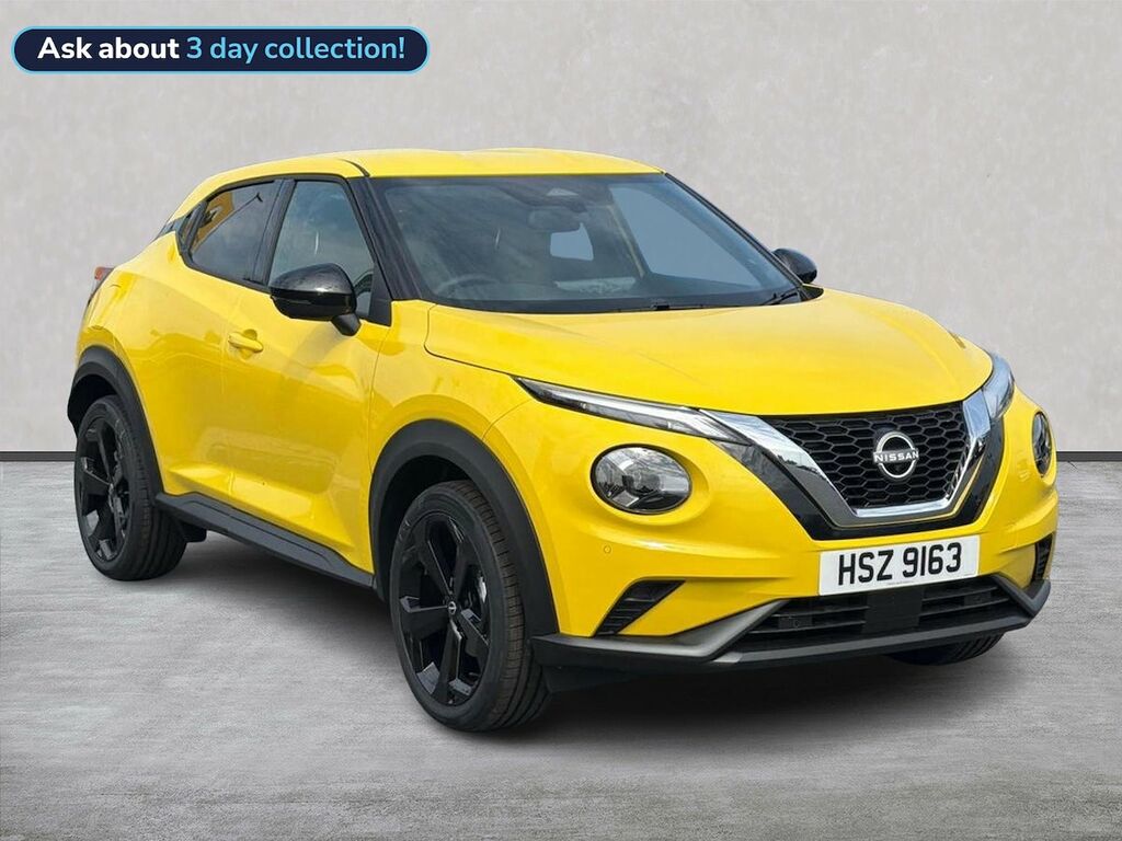 Nissan Juke 1.0 Dig-t Tekna Yellow
