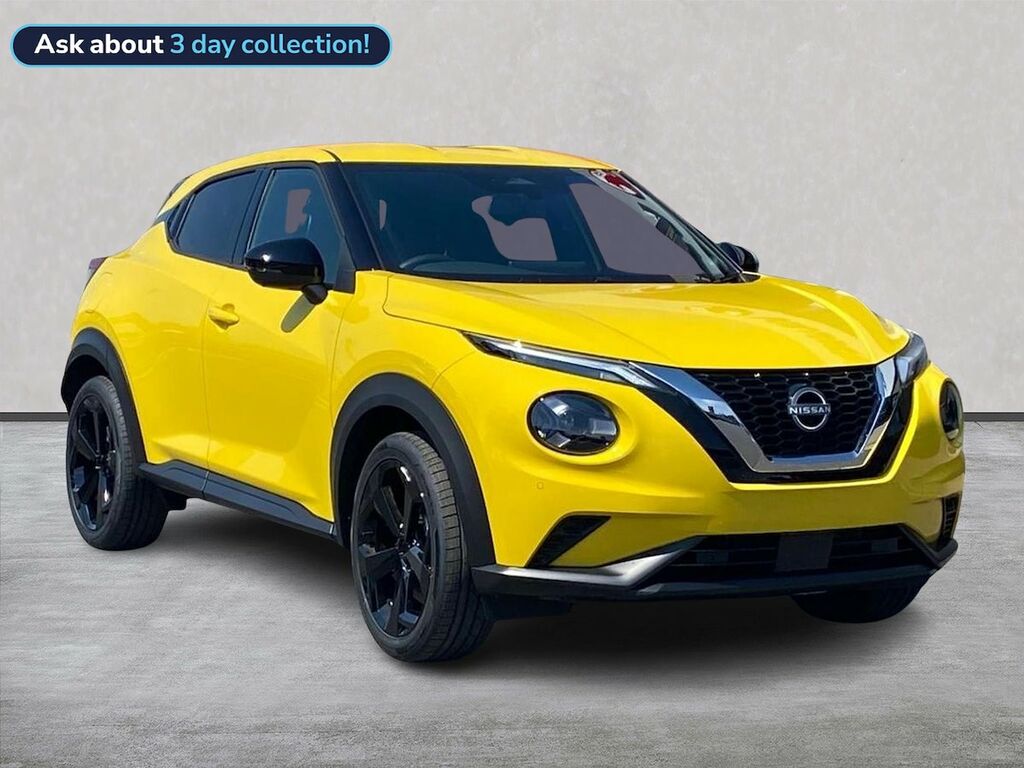 Nissan Juke 1.0 Dig-t Tekna Yellow