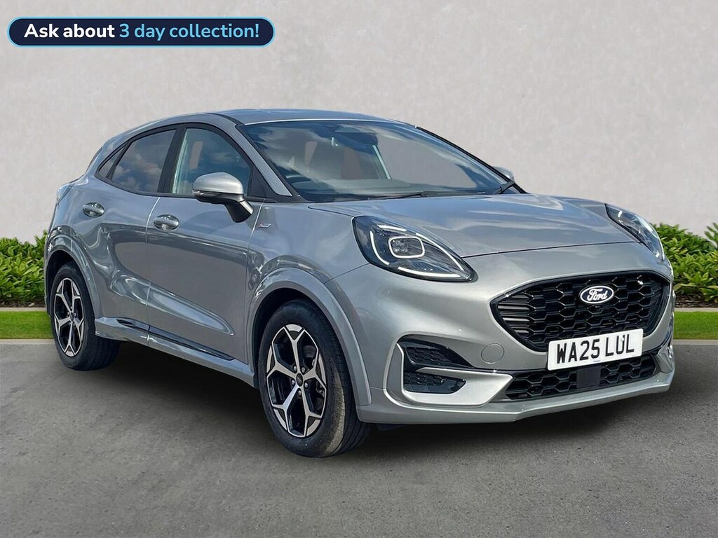 Ford Puma 1.0T Ecoboost Mhev St-line Suv Hybrid M Silver