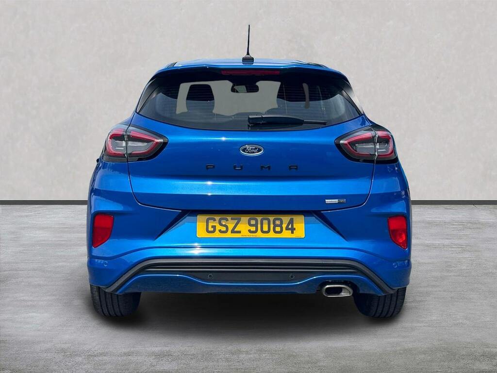 Ford Puma Ford Puma 1.0 Ecoboost Hybrid Mhev St-line GSZ9084 Blue #4