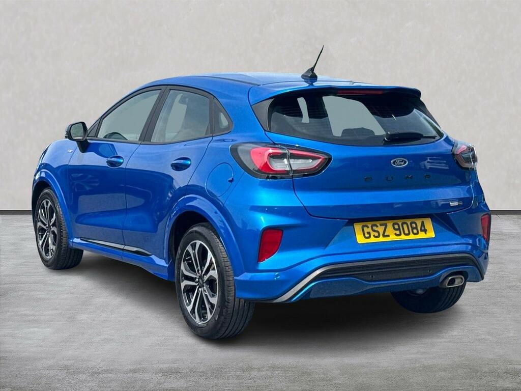 Ford Puma Ford Puma 1.0 Ecoboost Hybrid Mhev St-line GSZ9084 Blue #2