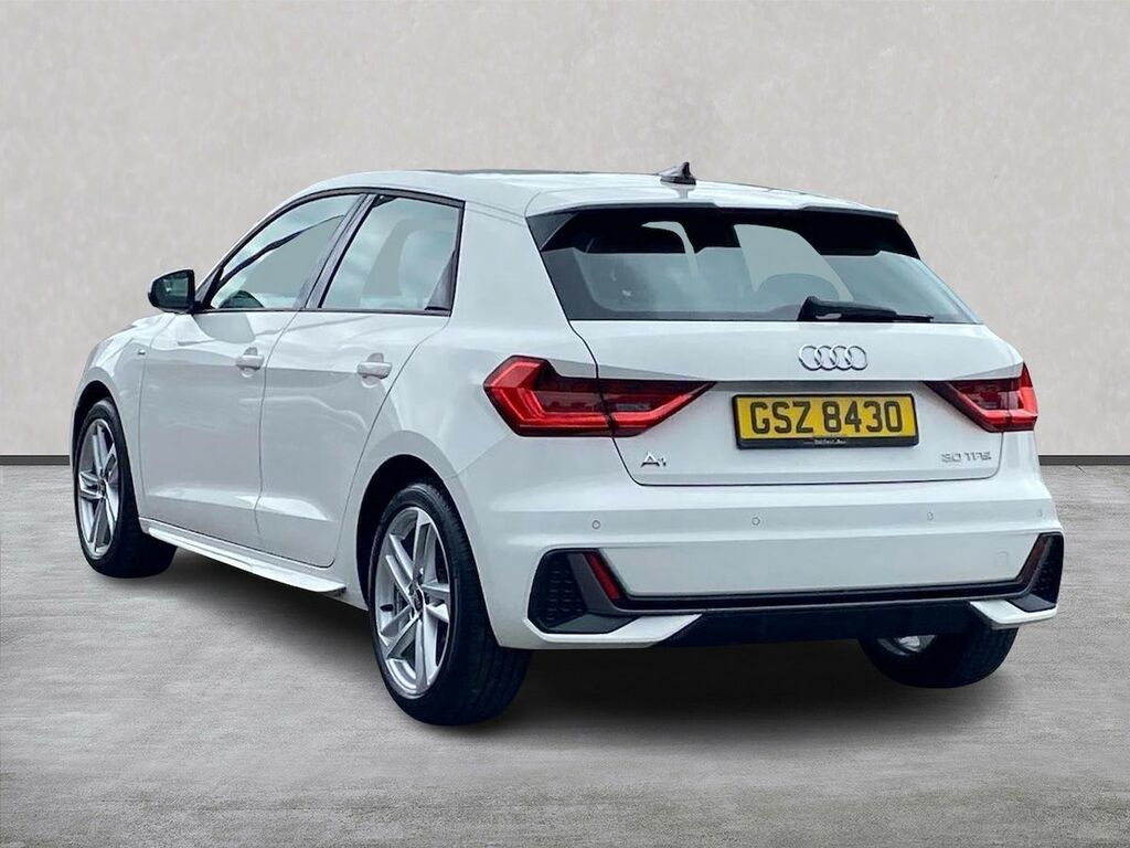Audi A1 1.0 Tfsi 30 S Line Sportback S Tronic E GSZ8430 White #2