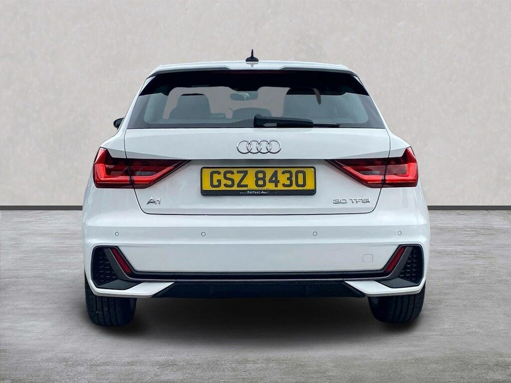Audi A1 1.0 Tfsi 30 S Line Sportback S Tronic E GSZ8430 White #4