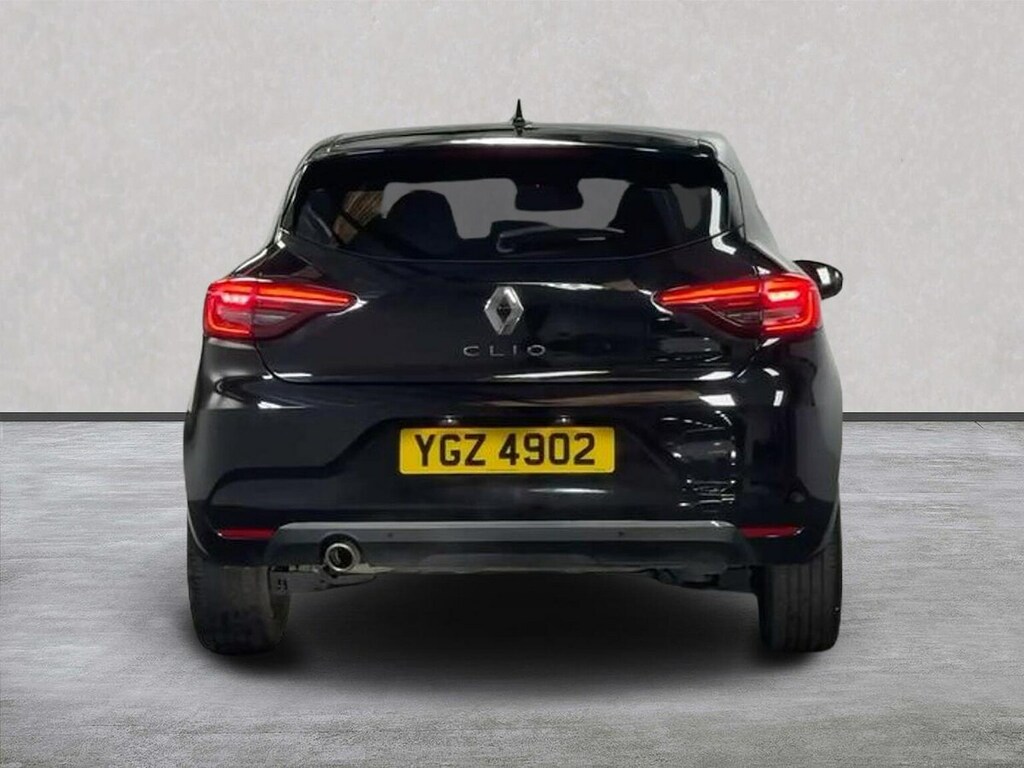 Renault Clio 1.0 Tce Techno Hatchback Euro 6 YGZ4902 Black #4
