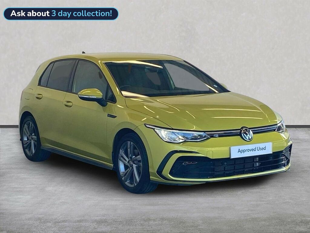Volkswagen Golf 1.5 Tsi R-line Hatchback Euro 6 Yellow