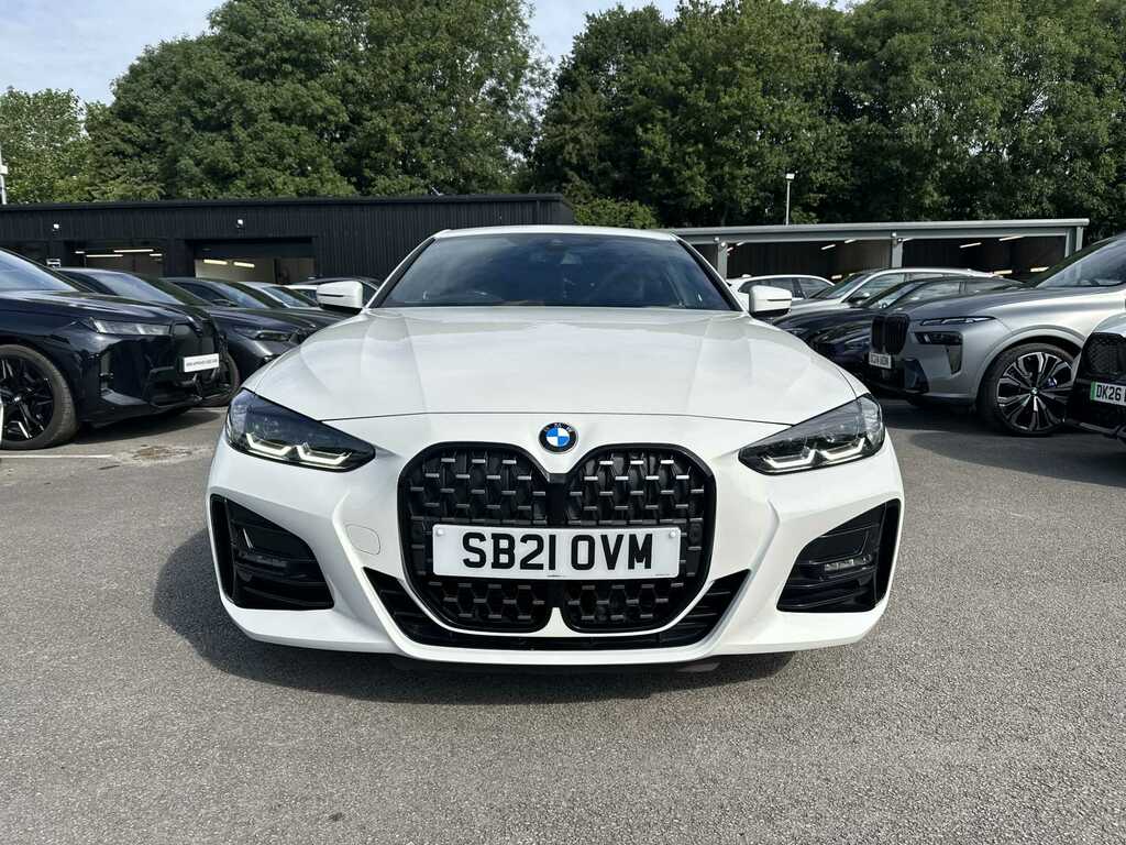 BMW 4 Series 420I M Sport Step SB21OVM White #5