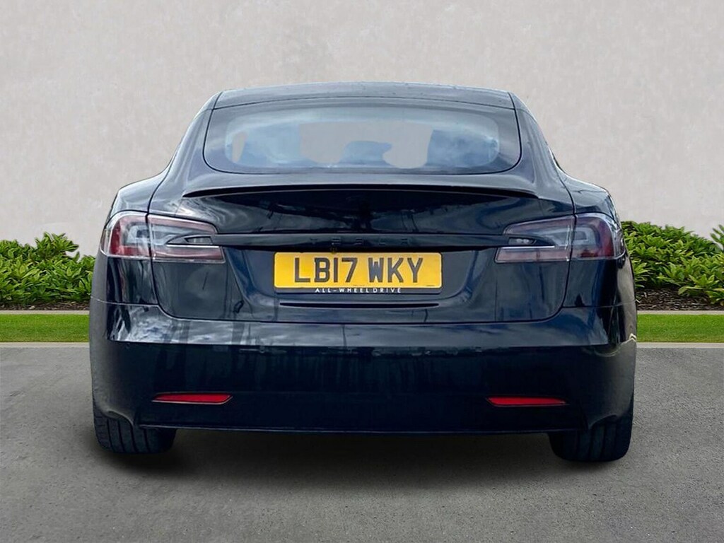 Tesla Model S P100dl Dual Motor Hatchback 4W LB17WKY Black #4