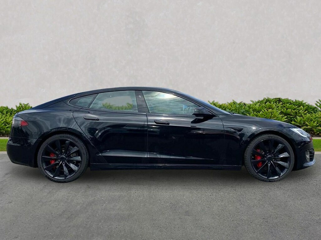 Tesla Model S P100dl Dual Motor Hatchback 4W LB17WKY Black #3