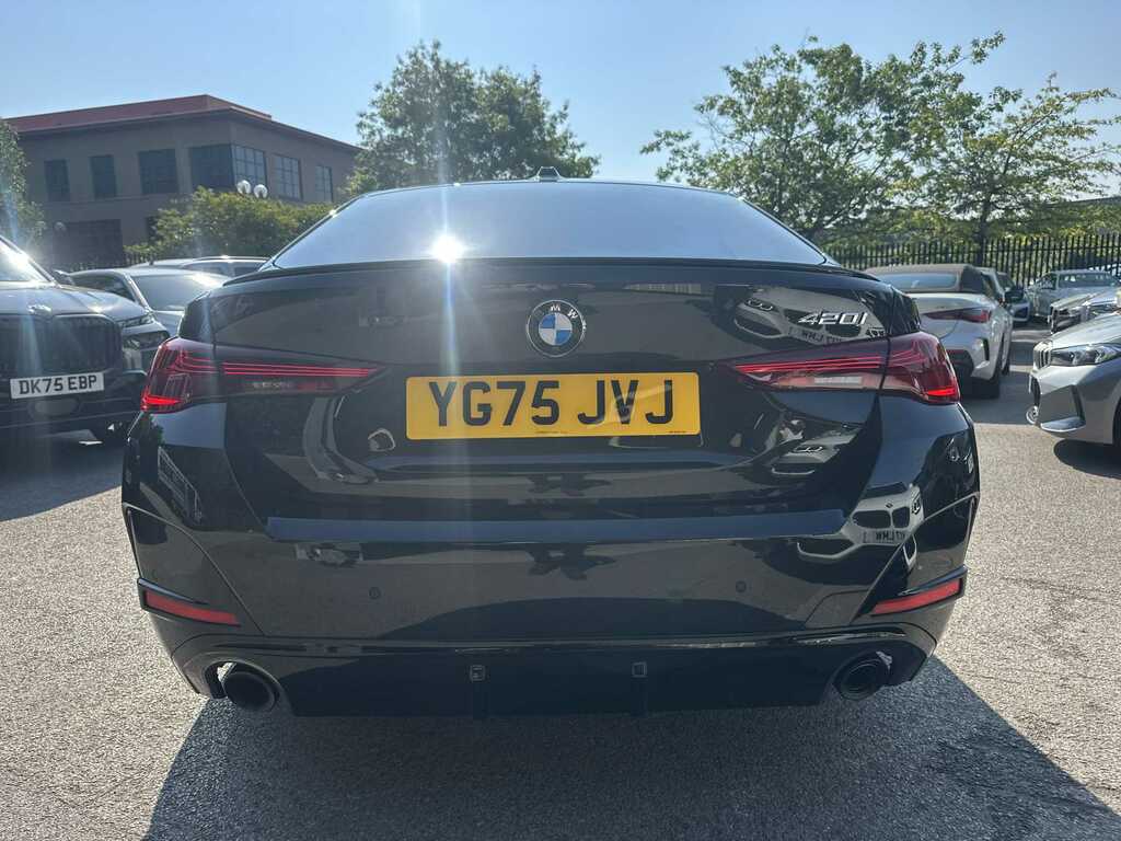 BMW 4 Series 420I M Sport Step YG75JVJ Black #4