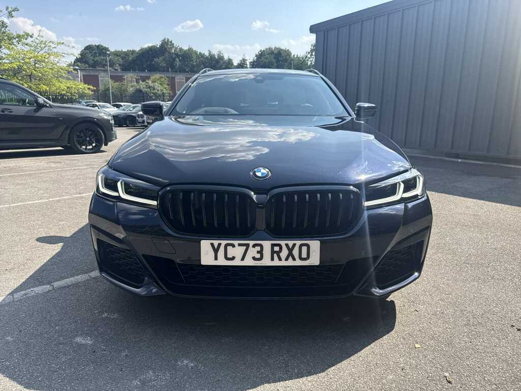 BMW 5 Series 520D Mht M Sport Step YC73RXO Black #5