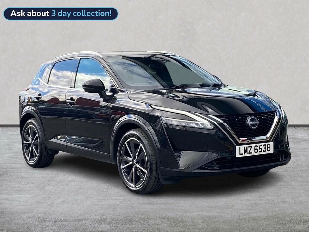 Nissan Qashqai 1.3 Dig-t Mhev Tekna Suv Hybrid Black