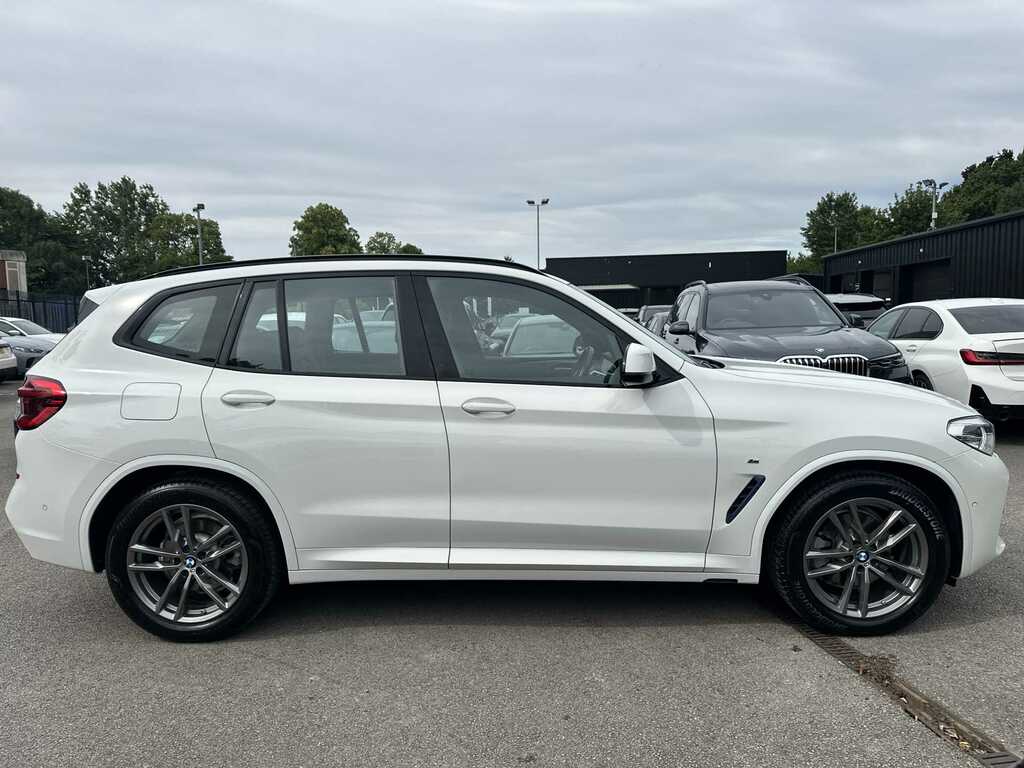 BMW X3 Xdrive20d Mht M Sport Step YL21OSF White #3