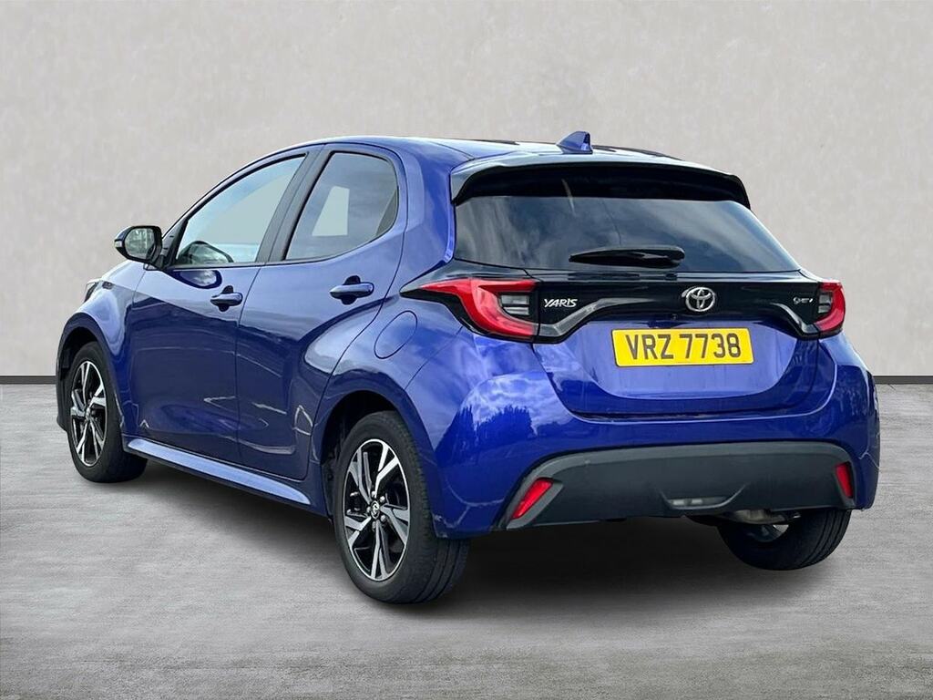 Toyota Yaris 1.5 Vvt-h Design Hatchback Hybrid E-cvt VRZ7738 Blue #2