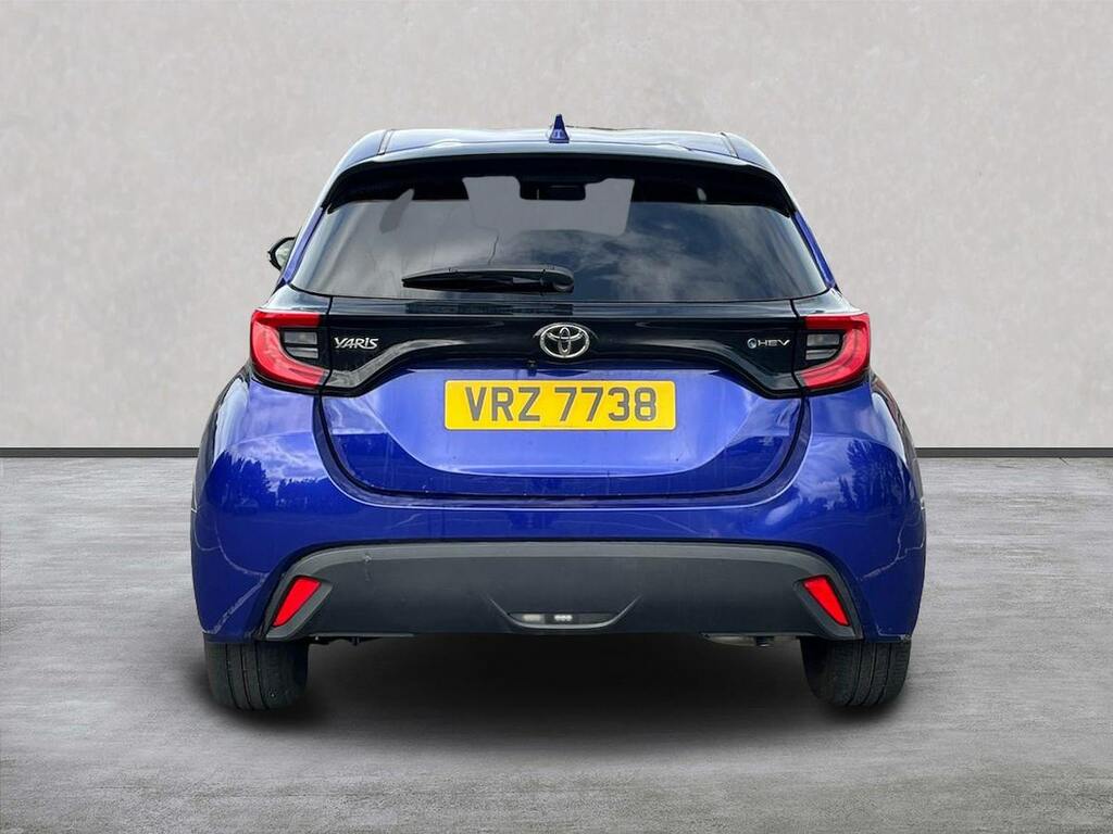 Toyota Yaris 1.5 Vvt-h Design Hatchback Hybrid E-cvt VRZ7738 Blue #4