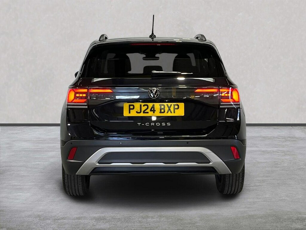 Volkswagen T-Cross 1.0 Tsi Match Suv Euro 6 Ss PJ24BXP Black #3