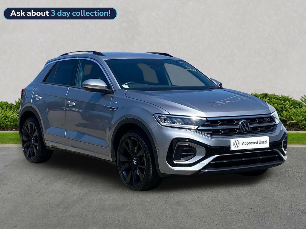 Volkswagen T-Roc 1.5 Tsi R-line Suv Dsg Euro 6 Ss 15 Silver