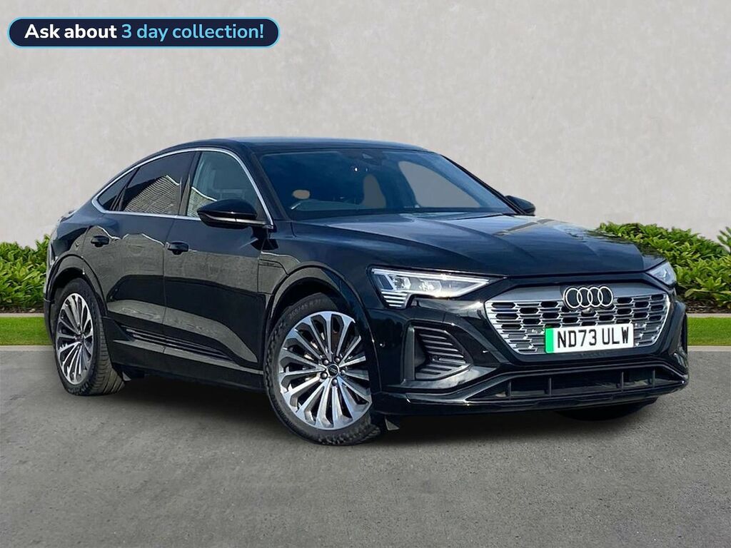 Audi Q8 e tron 55 S Line Sportback Quattro 114K Black