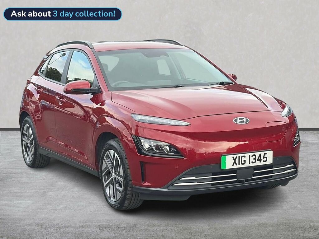 Hyundai Kona 64Kwh Premium Suv 10.5Kw Charge Red