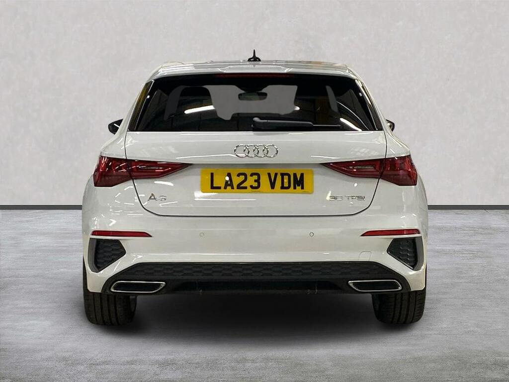 Audi A3 1.0 Tfsi 30 S Line Sportback S Tronic E White #4