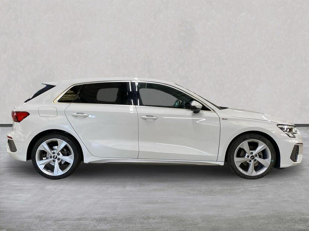 Audi A3 1.0 Tfsi 30 S Line Sportback S Tronic E White #3