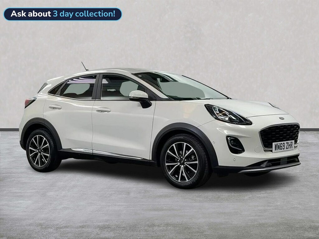 Ford Puma 1.0T Ecoboost Mhev Titanium First Edition Suv White