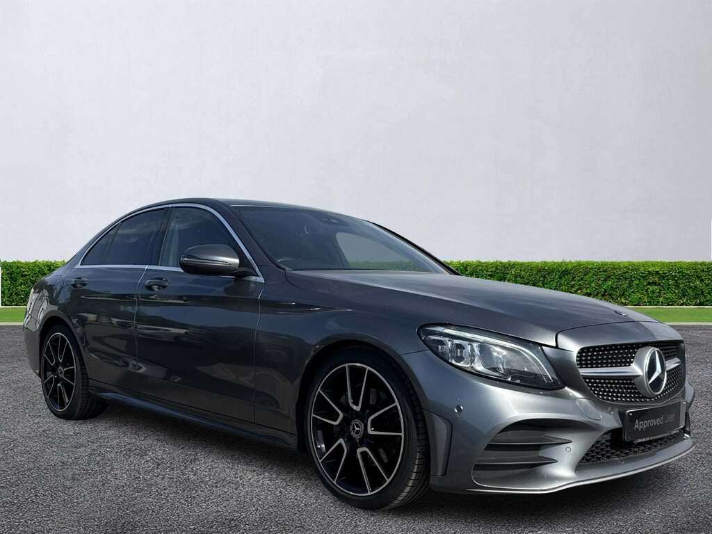 Mercedes-Benz C Class C220d Amg Line Premium 9G-tronic Grey