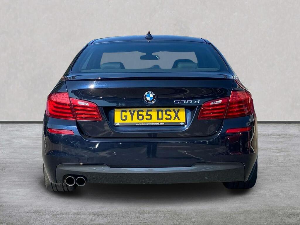 BMW 5 Series 3.0 530D M Sport Saloon Euro 6 S Black #4