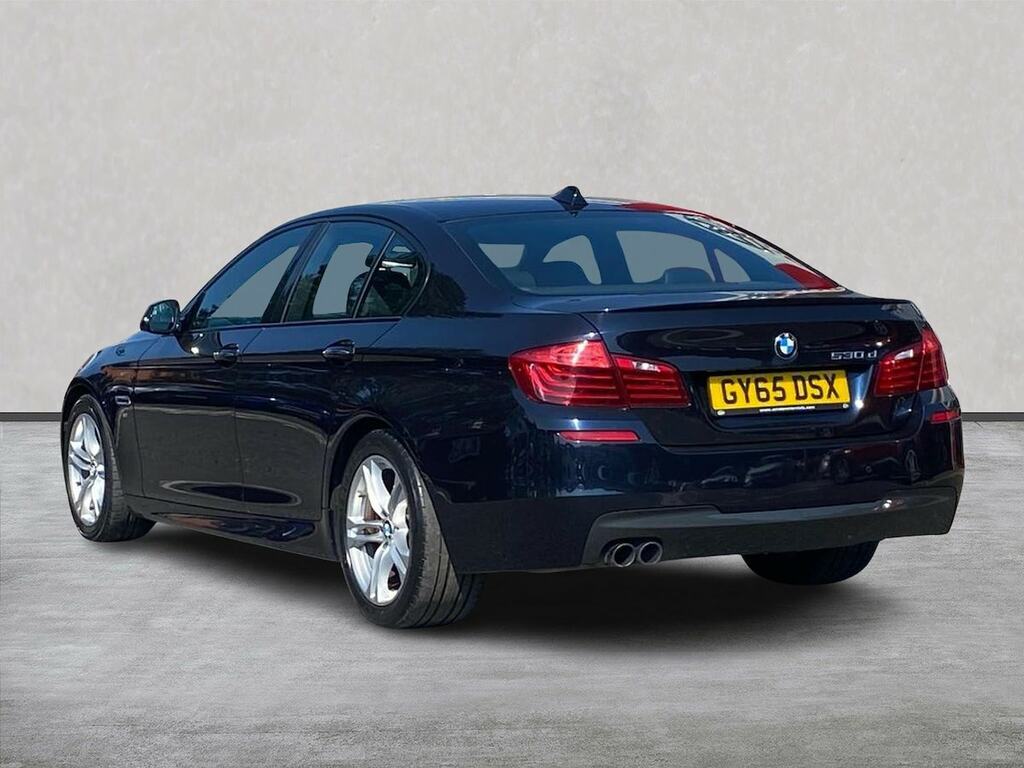 BMW 5 Series 3.0 530D M Sport Saloon Euro 6 S Black #2
