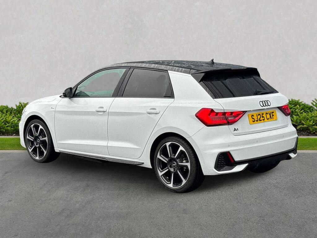 Audi A1 35 Tfsi Black Edition S Tronic SJ25CXF White #2