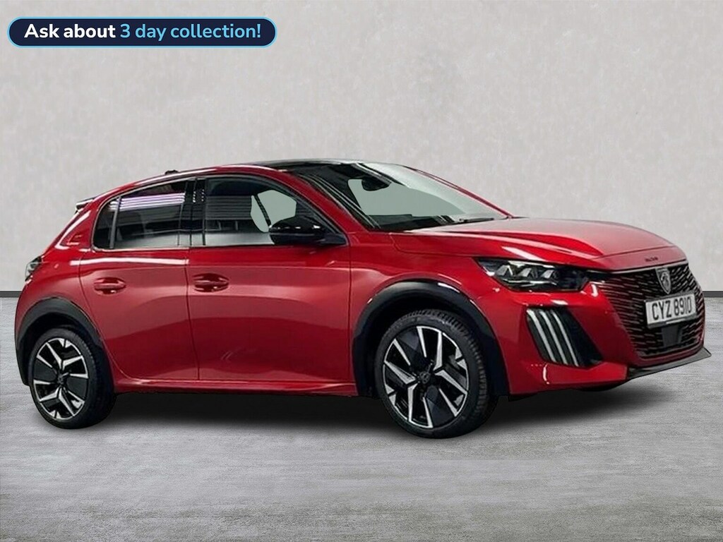 Peugeot 208 1.2 Puretech Gt Hatchback Euro 6 Red