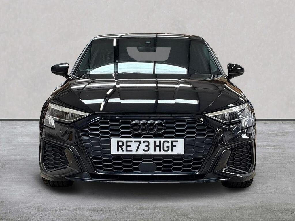 Audi A3 1.5 Tfsi 35 Black Edition Saloon S Tron RE73HGF Black #5