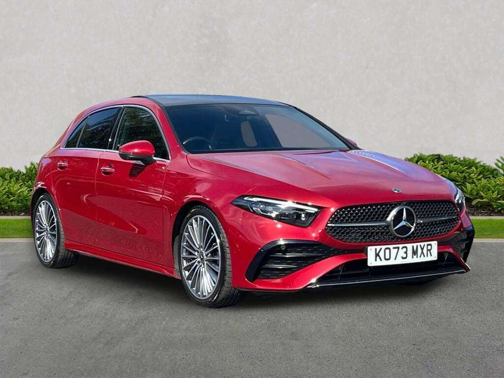 Mercedes-Benz A Class A200 Amg Line Premium Plus Red