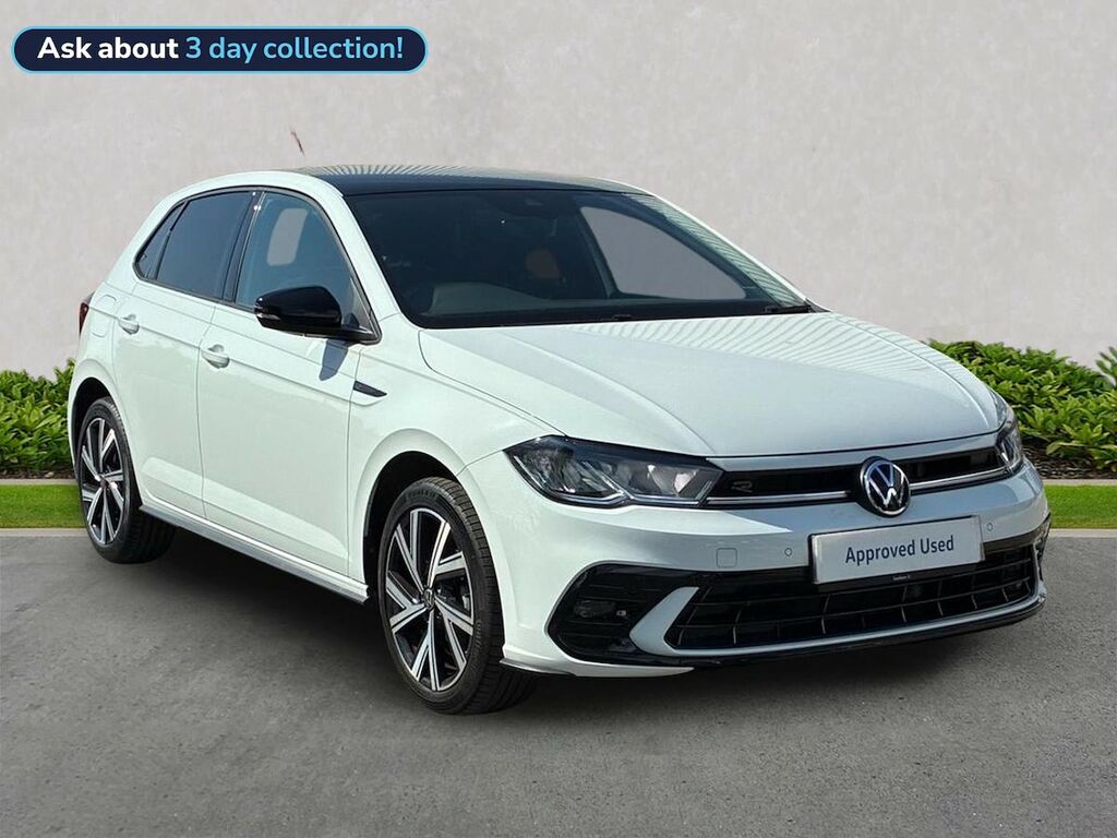 Volkswagen Polo 1.0 Tsi R-line Hatchback Euro 6 White