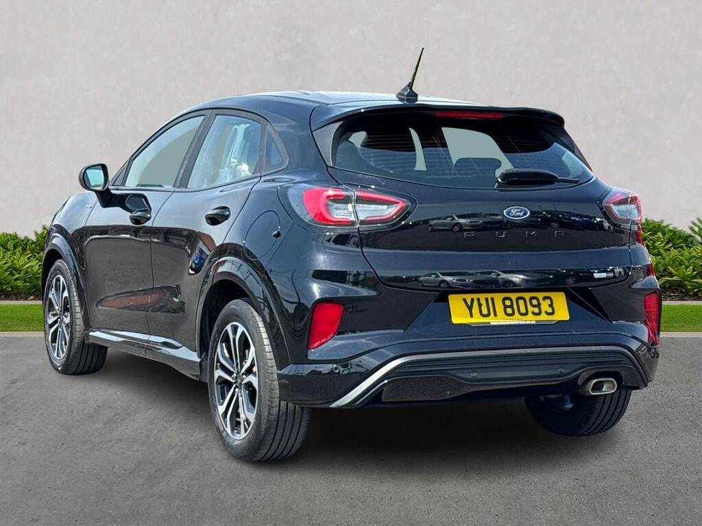 Ford Puma 1.0T Ecoboost Mhev St-line Suv Hybrid M YUI8093 Black #2
