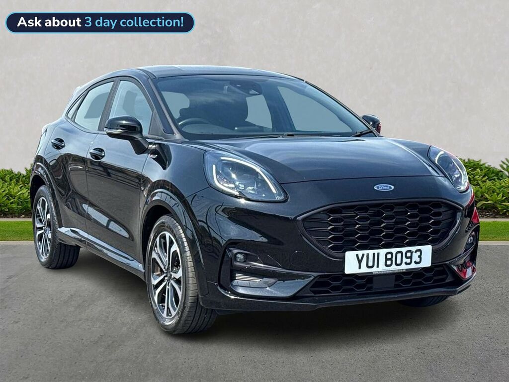 Ford Puma 1.0T Ecoboost Mhev St-line Suv Hybrid M Black
