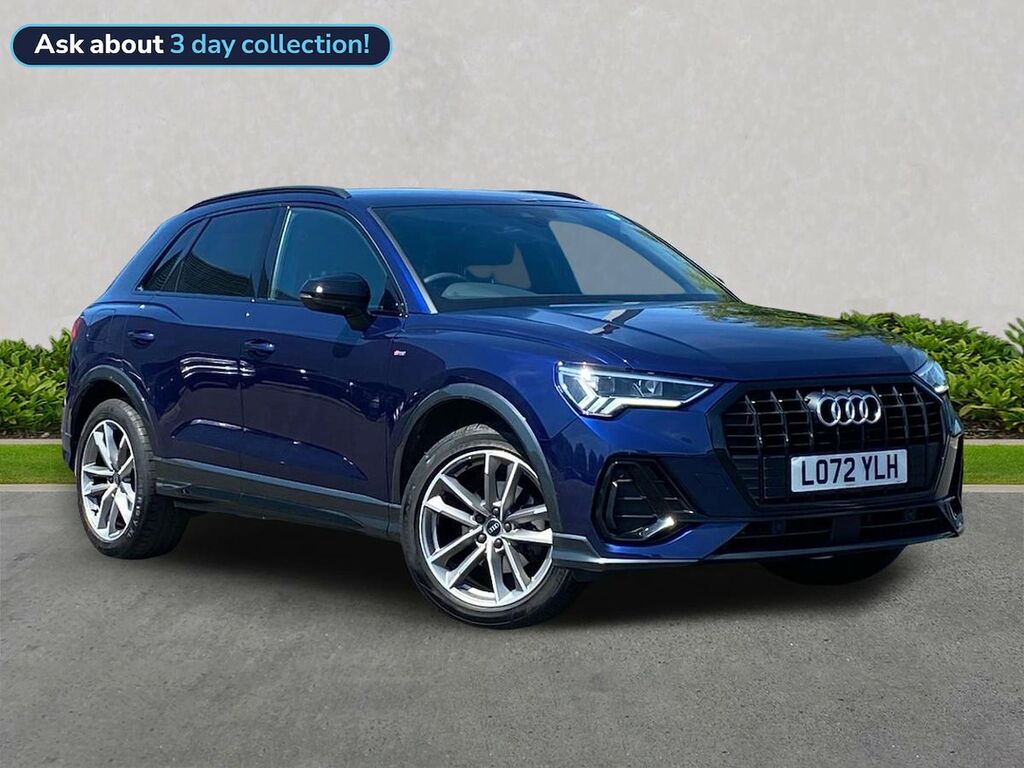 Audi Q3 2.0 Tdi 35 Black Edition Suv S Tronic E Blue