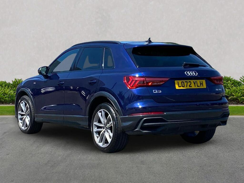 Audi Q3 2.0 Tdi 35 Black Edition Suv S Tronic E LO72YLH Blue #2