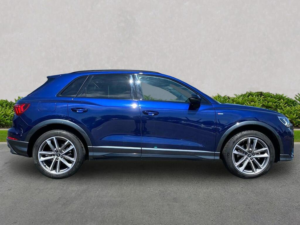 Audi Q3 2.0 Tdi 35 Black Edition Suv S Tronic E LO72YLH Blue #3