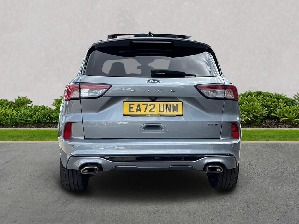 Ford Kuga 2.5 Ecoboost Duratec 14.4Kwh St-line X Suv Pet EA72UNM Silver #4