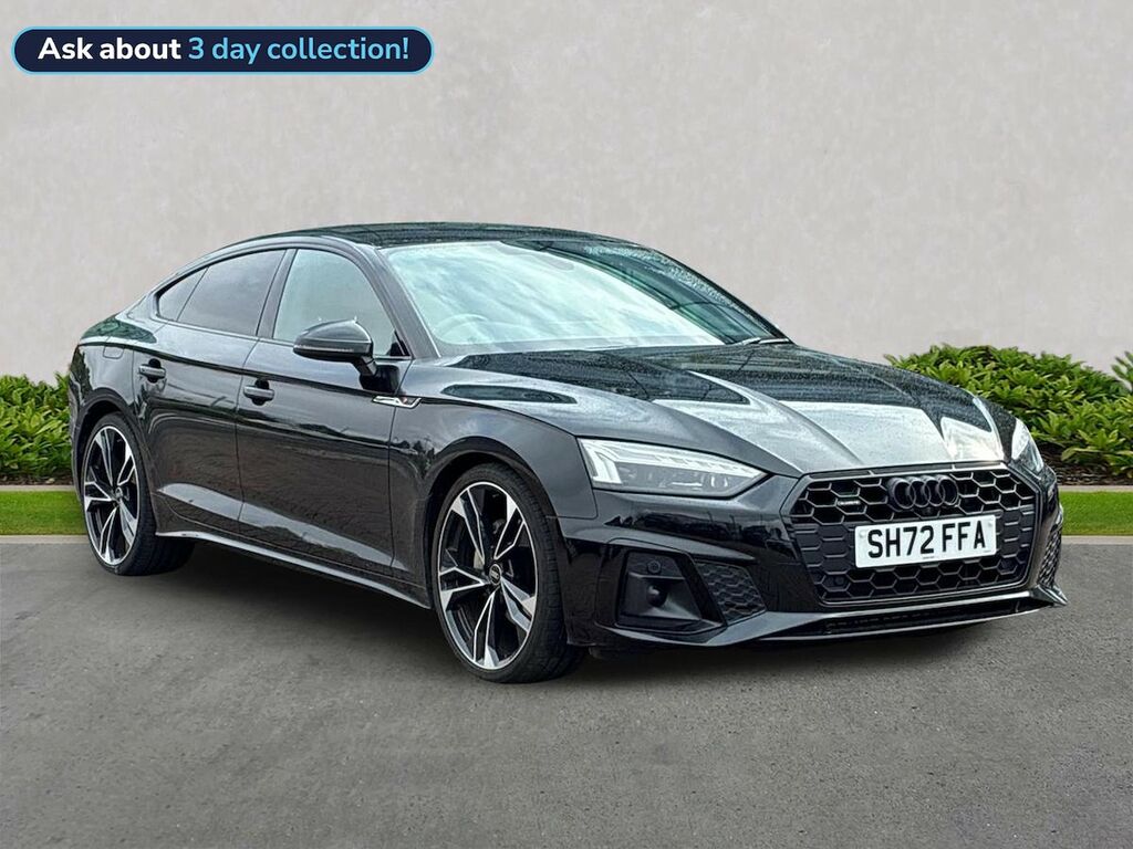 Audi A5 40 Tdi 204 Quattro S Line S Tronic Cs Black